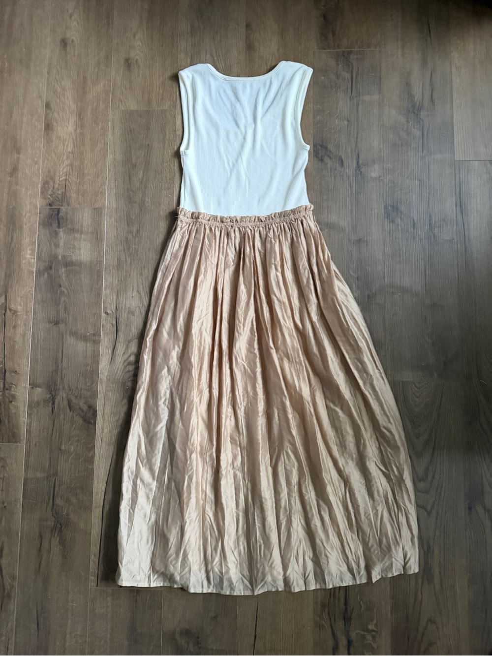 NWT J. Crew Gathered Waist Mixy Dress - Size Medium - Picture 3 of 9